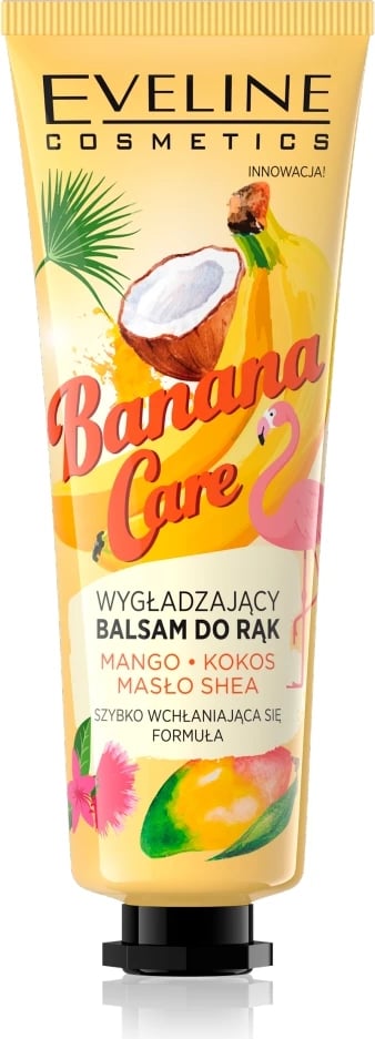 Balsam për duar Eveline Cosmetics Banana Care Smoothing për femra, 50ml