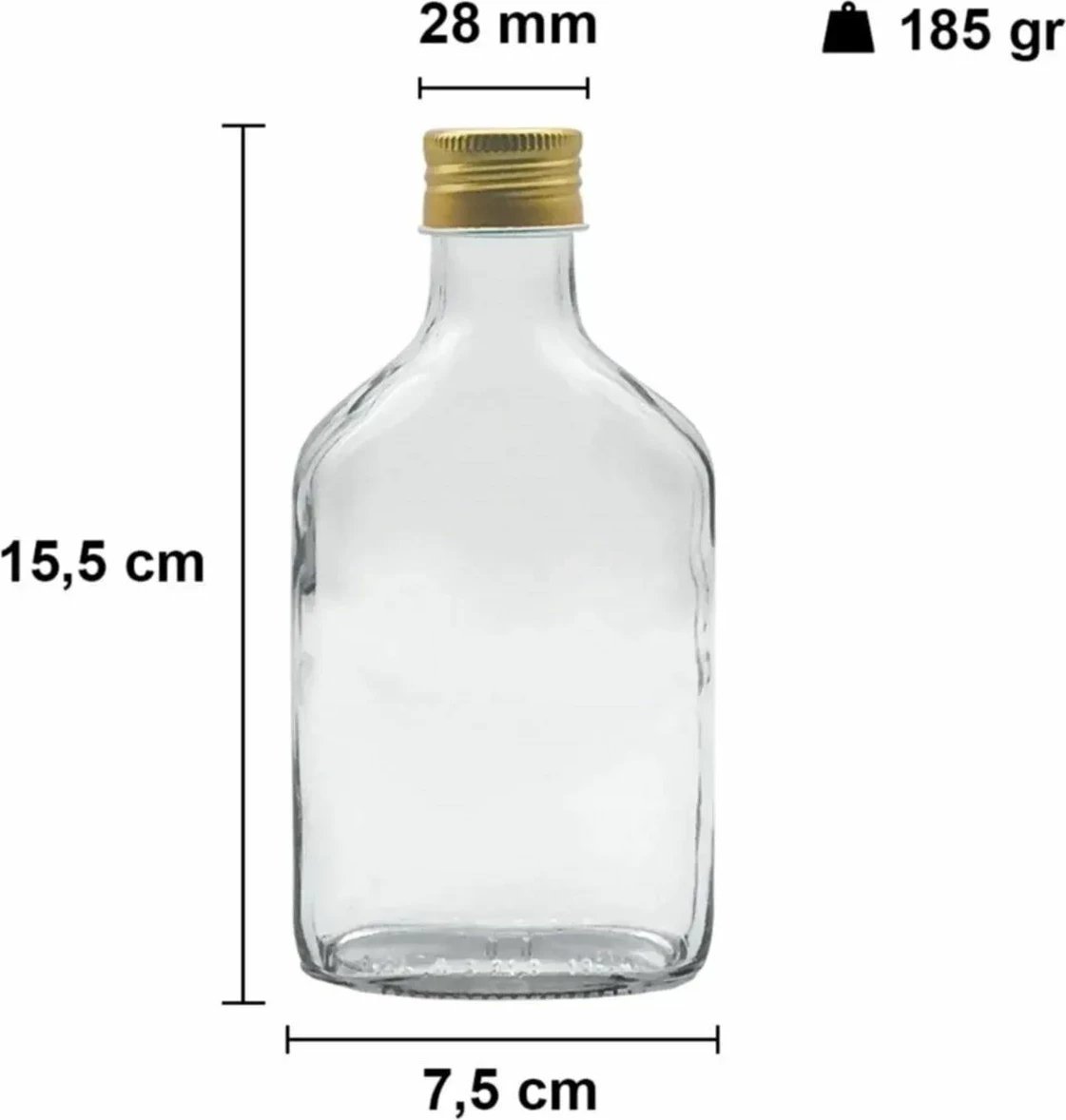 Set shishe qelqi (5 copë), Hermia Concept, Tu-Gold4Lu200Cckahvecam Set shishe qelqi (5 copë), Hermia Concept, Tu-Gold4Lu200Cckahvecam