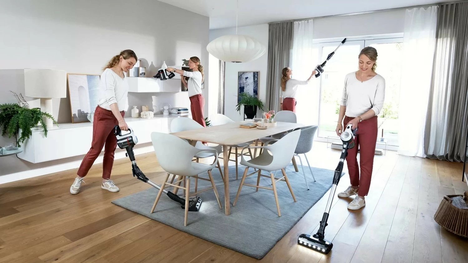 Fshesë vertikale Bosch Unlimited 7 BBS711W, 18V, 40 min, bardhë-e zezë Fshesë vertikale Bosch Unlimited 7 BBS711W, 18V, 40 min, bardhë-e zezë