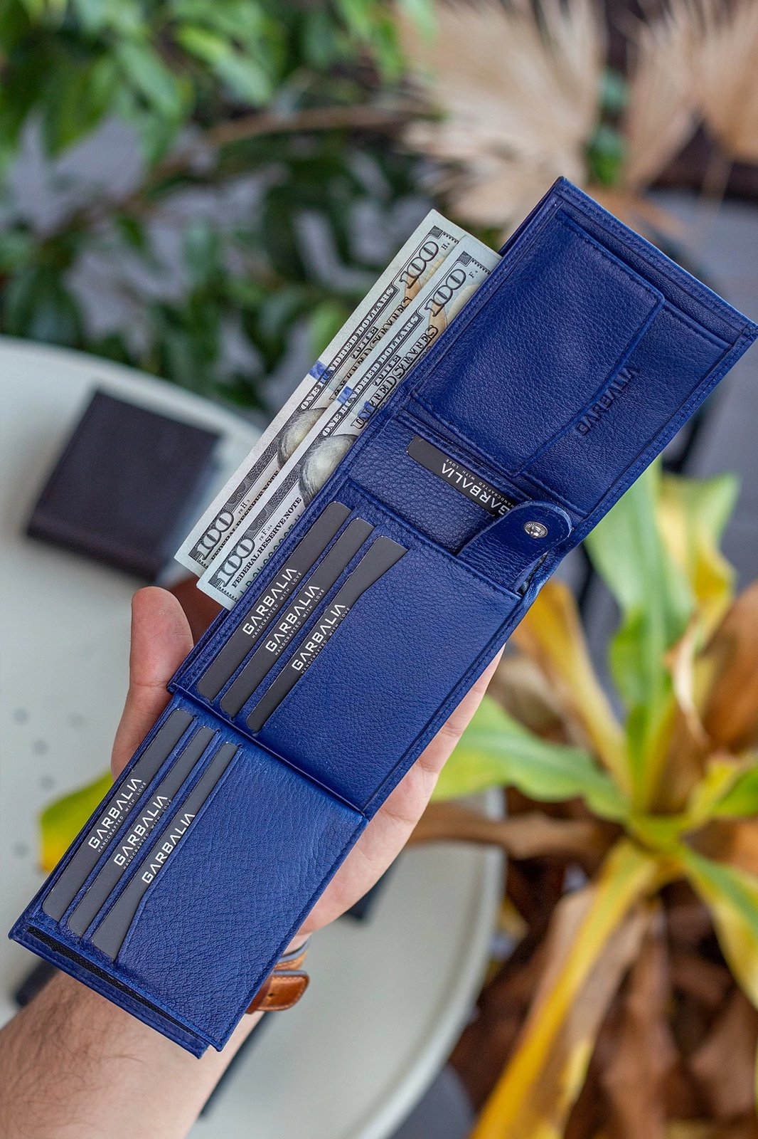 Portofol për burra, ngjyrë navy blue, Zoozie Bags, Schalke
