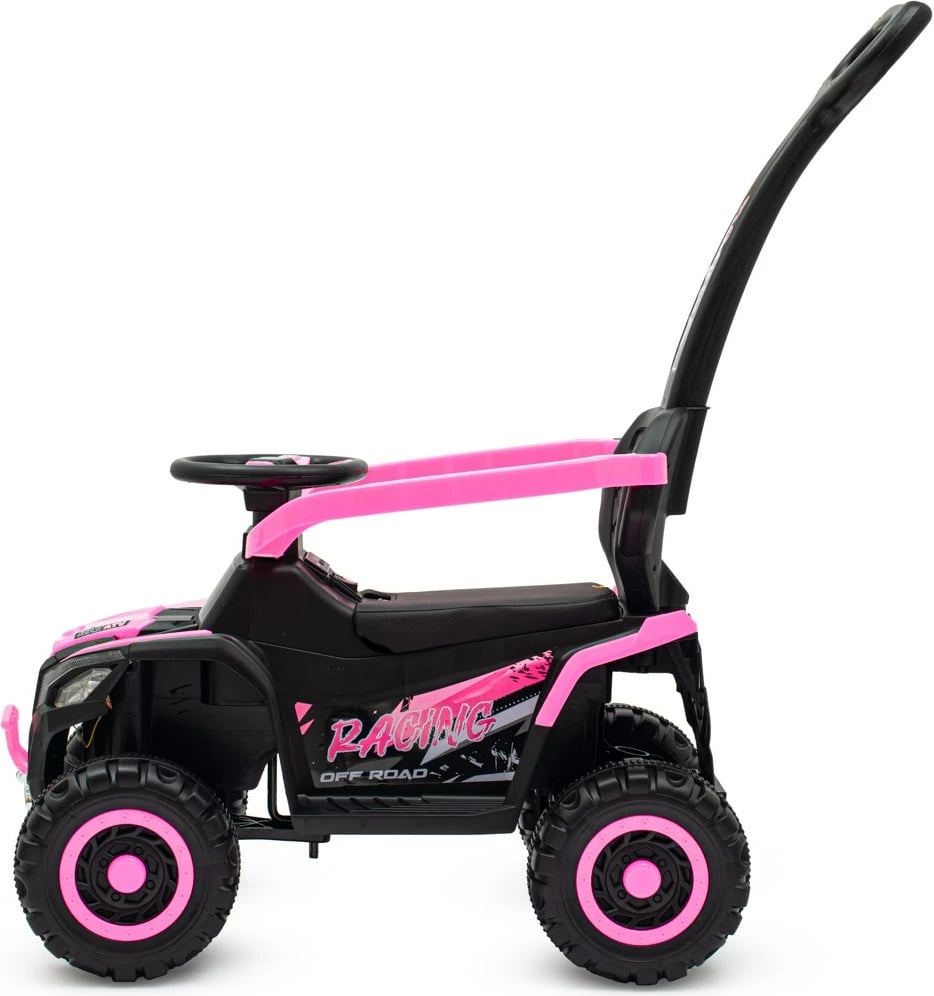 ATV lodër elektrik, Baby Mix Ruggy, 18W 6V, deri 30 kg, rozë