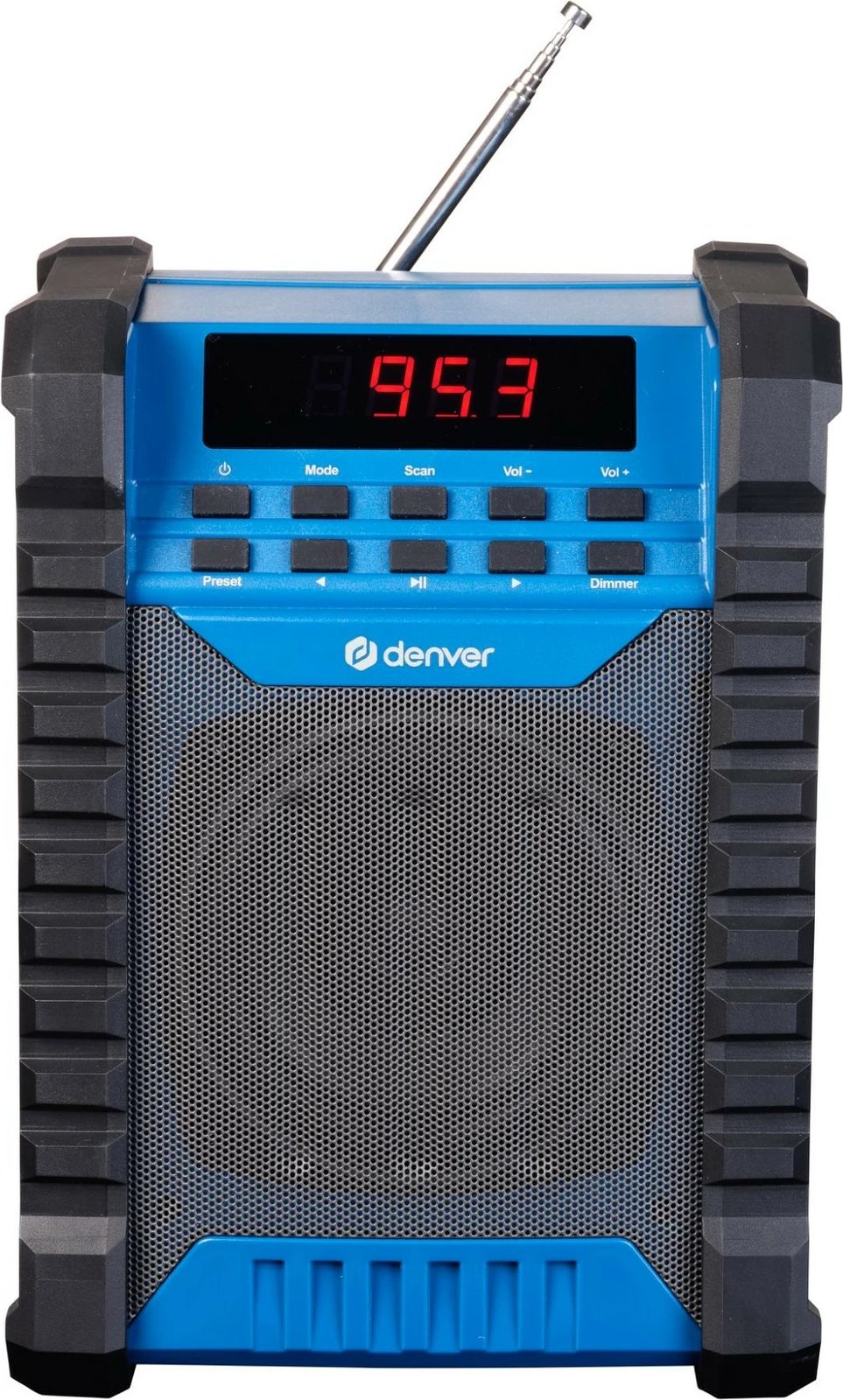 Radio Denver WRB-60, FM, Bluetooth, me bateri, blu