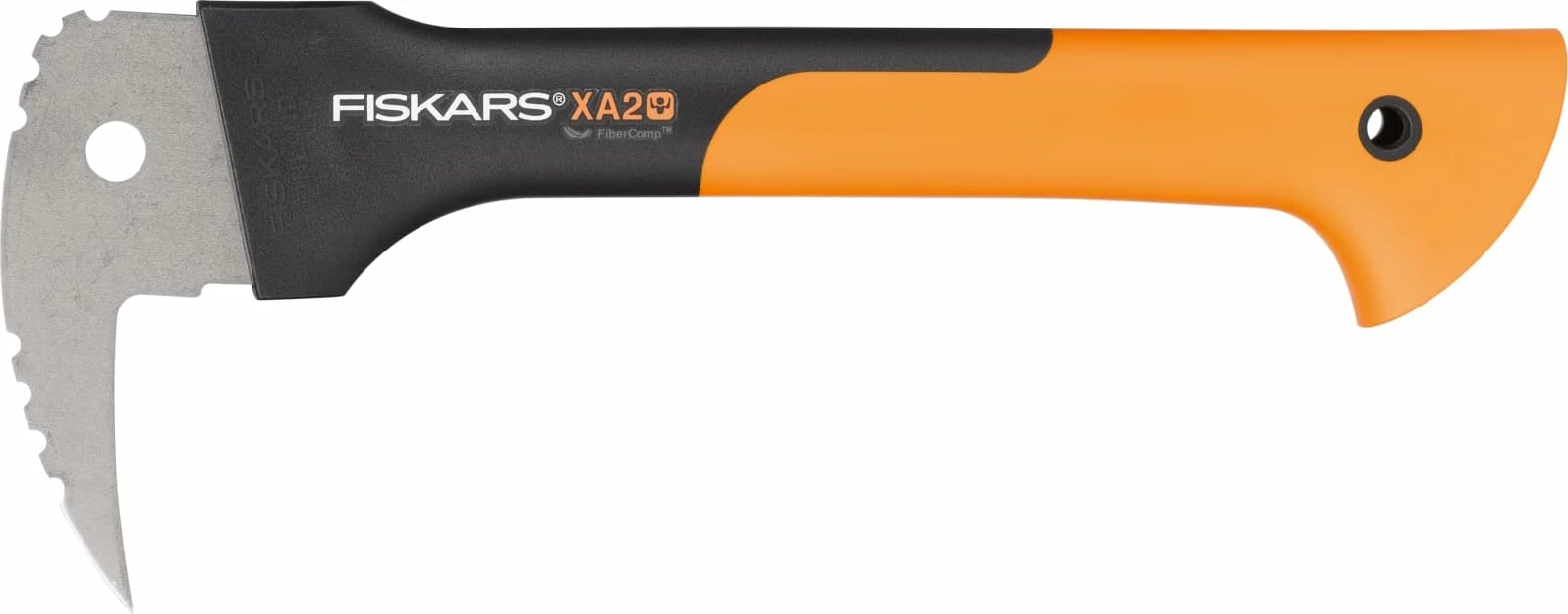 Capinë e vogël Fiskars X A2,  zezë/ portokalli