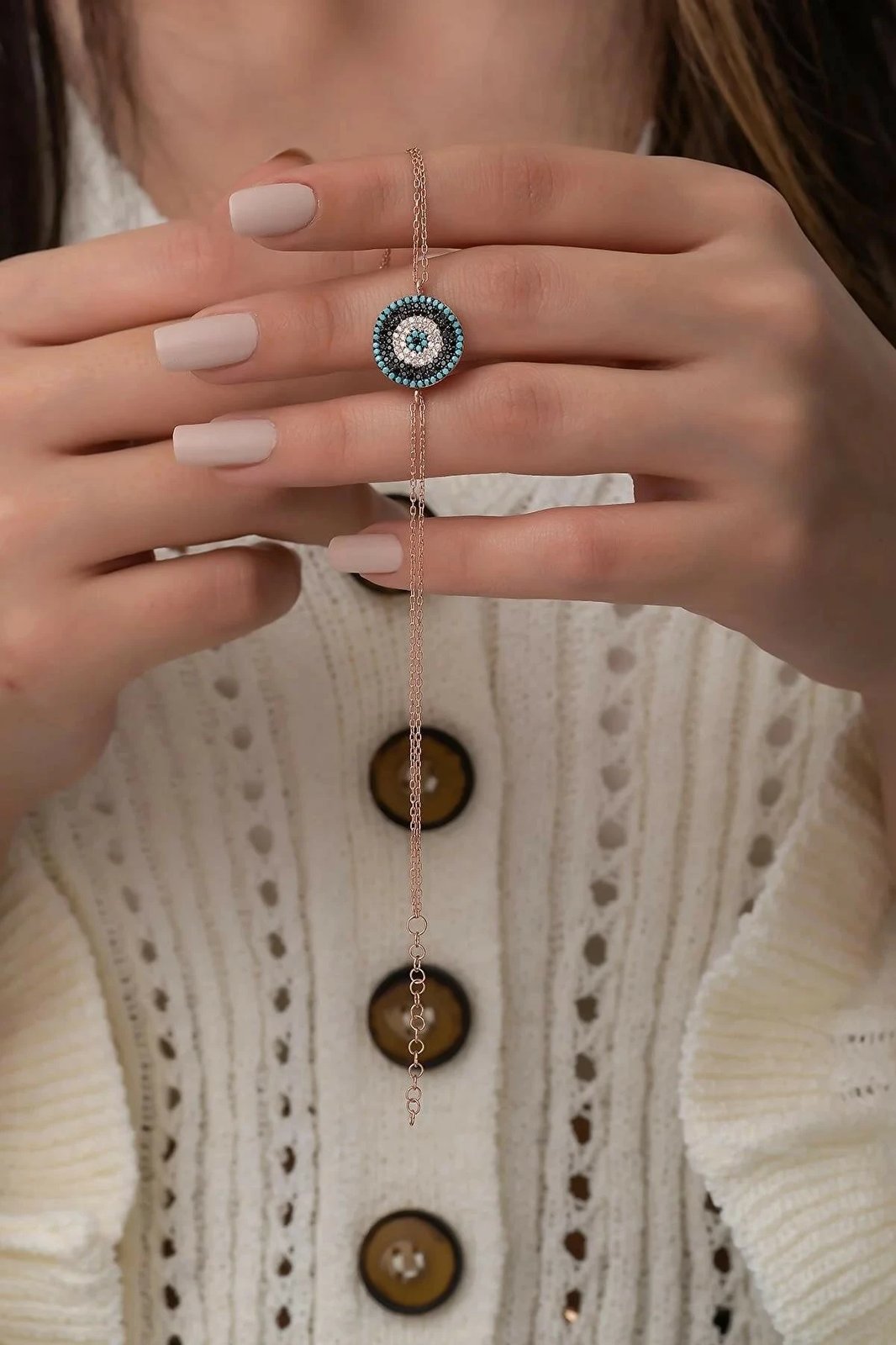 Byzylyk argjendi Jumeon, shumëngjyrësh, MKN162