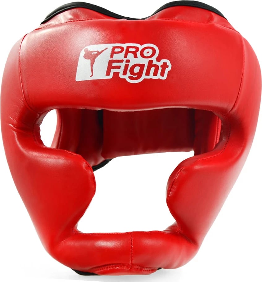 Helmetë boksi për meshkuj Profight, e kuqe