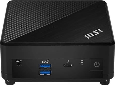 Kasë MSI Cubi 5 12M-478EU, Intel Core i7-1255U, 16 GB RAM, 1 TB SSD, WiFi, BT5.3, e zezë