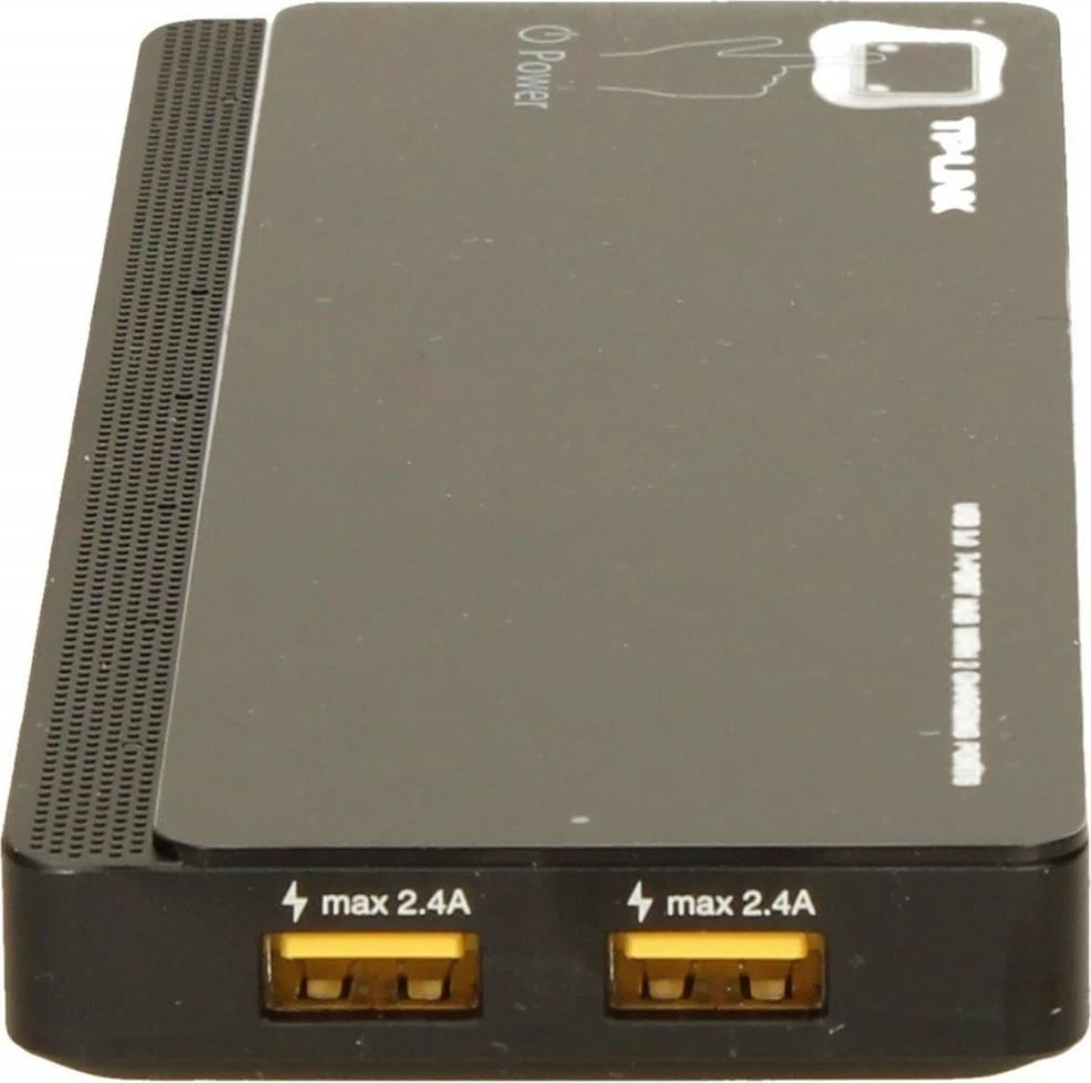 USB hub TP-LINK UH720, 7 porta USB 3.0 + 2 porta karikimi, i zi