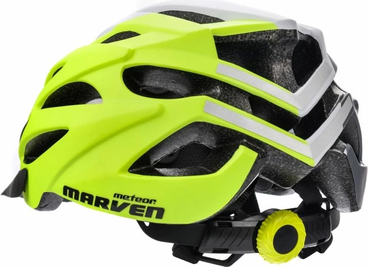 Helmetë për biçikletë Meteor Marven, të bardhë