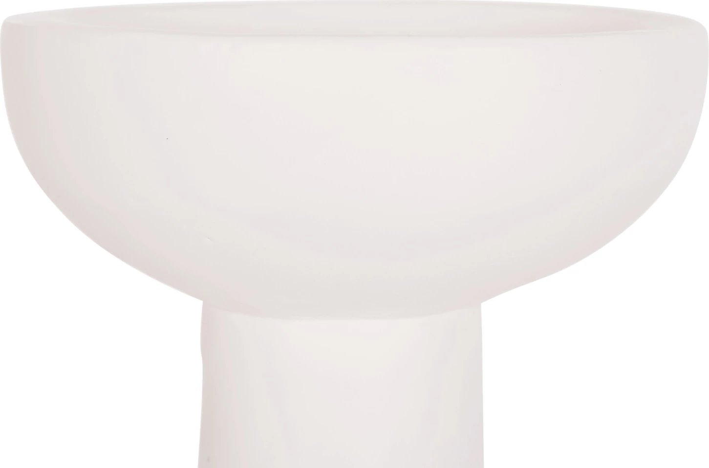 Vazo dekorative tavoline LEKKAN, terrakotë e bardhë, FH4664.02L, 18x38cm Vazo dekorative tavoline LEKKAN, terrakotë e bardhë, FH4664.02L, 18x38cm