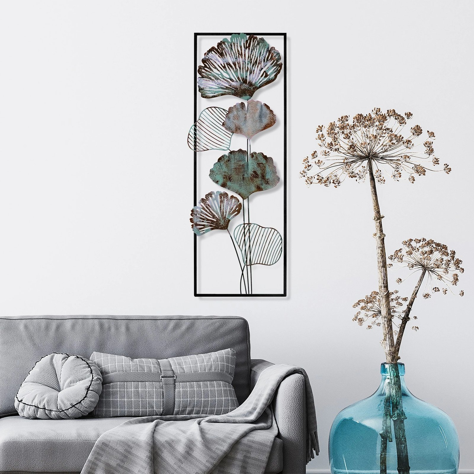 Aksesor dekorativ metalik për mur Wallity, Fig 2