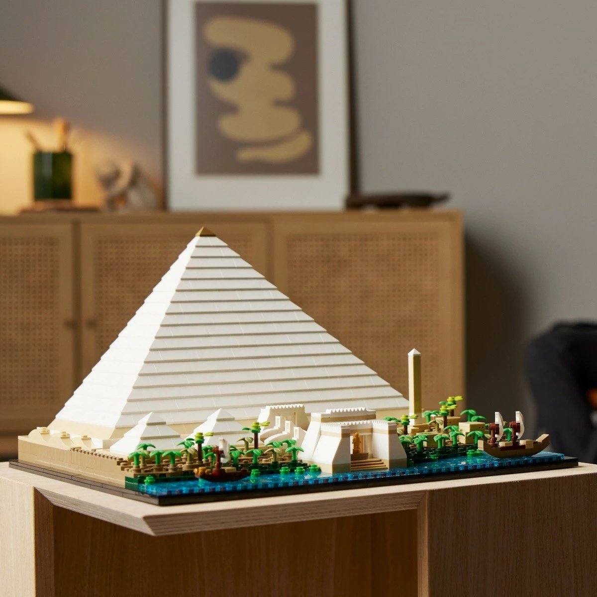 Set ndërtimi LEGO Architecture Pyramid of Khufu 21058, 1476 pjesë
