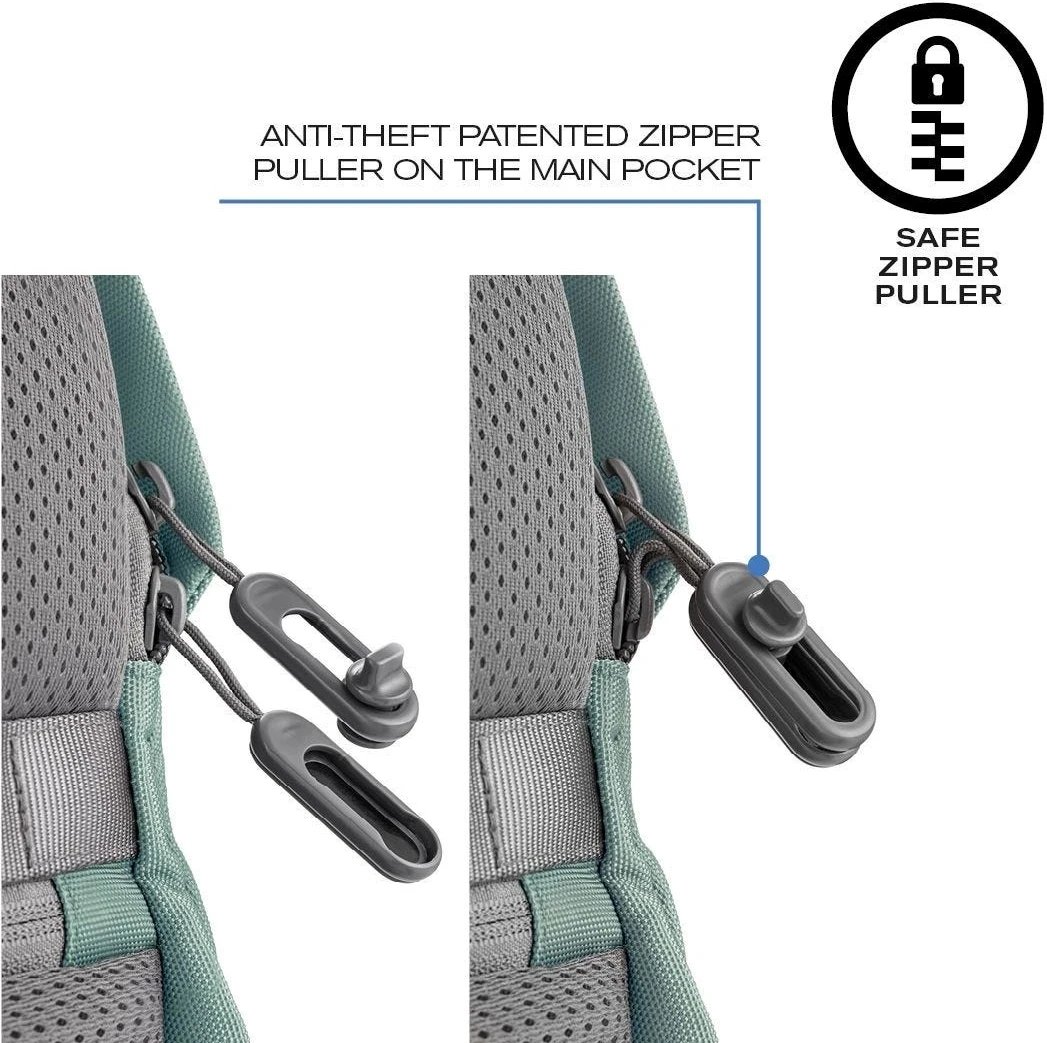 Çantë shpine për laptop XD Design, mente/hiri