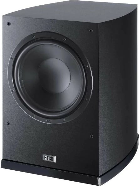 Subwoofer aktiv, Heco Victa Elite SUB 252 A, 100W RMS 200W peak, 22–200 Hz, 322x458x405 mm, i zi