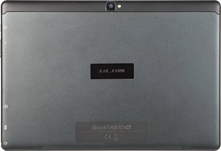 Tablet BLOW BlackTAB10, 10", 4 GB RAM, 128 GB, 4G LTE, i zi, me stilolaps dhe mbështjellës
