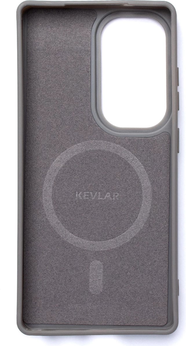 Mbështjellës Wozinsky Carbon Fiber me MagSafe për Samsung Galaxy S25, Gri