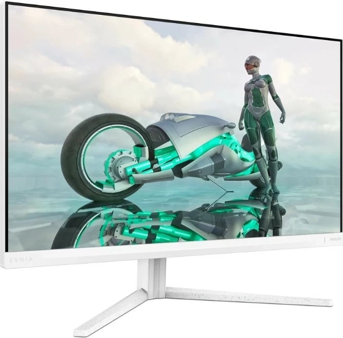 Monitor Philips 27M2N3501PA, 27 inch, QHD, IPS, 144Hz, HDR10, bardhë