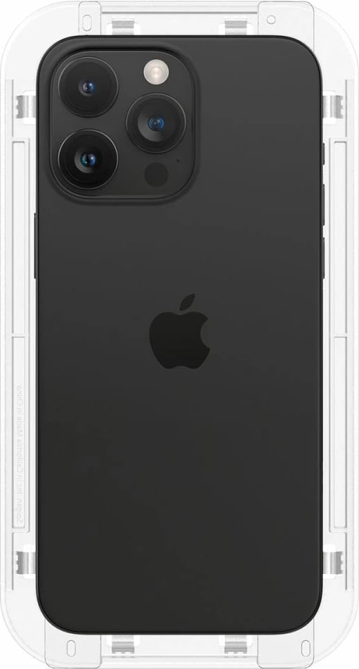 Mbrojtës xhami Spigen Glas.tR EZ Fit për iPhone 15 Pro, 2 copë, transparent