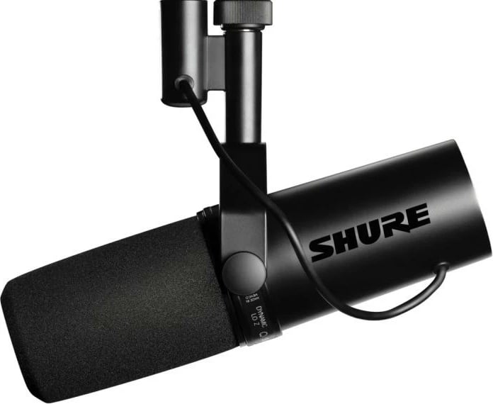 Mikrofon dinamik me parapërforcues, Shure SM7dB, XLR, i zi