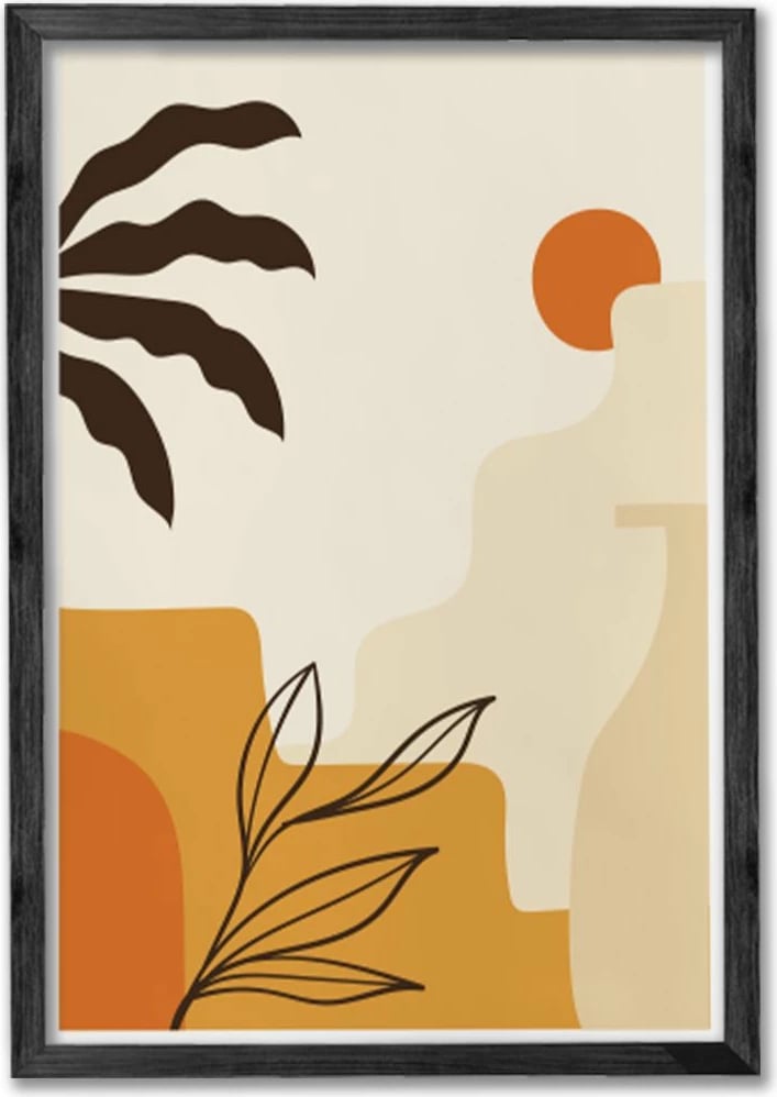 Pikturë dekorative me kornizë (3 copë), Wallity, Ersy3Syhcrv14