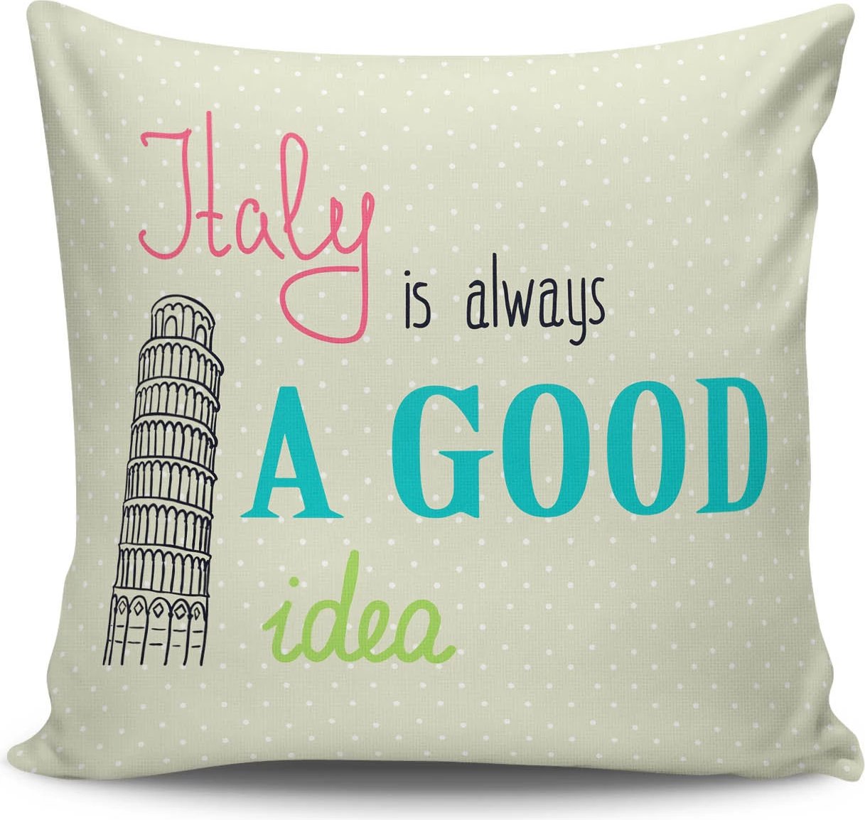 Jastëkë mbulesë Aberto Design, NKRLNT-065, pa mbushje