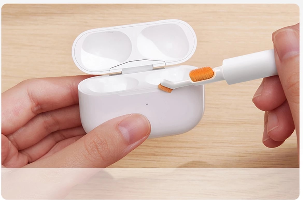 Furçë pastrimi Baseus CL01 për kufje, telefona, maus, tastierë, e bardhë