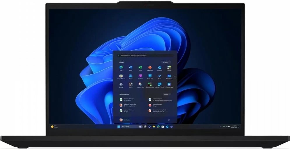 Ultrabook Lenovo ThinkPad T16 Gen 4, 16", Intel Core Ultra 7 255U, 32 GB RAM, 1 TB SSD, Windows 11 Pro, E zezë Ultrabook Lenovo ThinkPad T16 Gen 4, 16", Intel Core Ultra 7 255U, 32 GB RAM, 1 TB SSD, Windows 11 Pro, E zezë