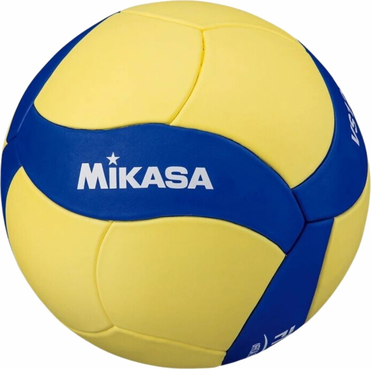 Top volejbolli Mikasa për fëmijë, verdhë-kaltër