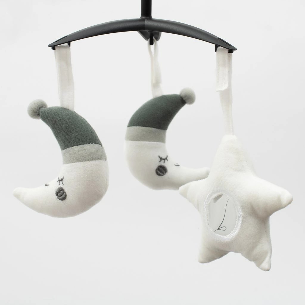 Karrige lëkundëse bebe, New Baby, Snuggle, shpinore e rregullueshme, me hark lodrash, deri 9 kg, e zezë