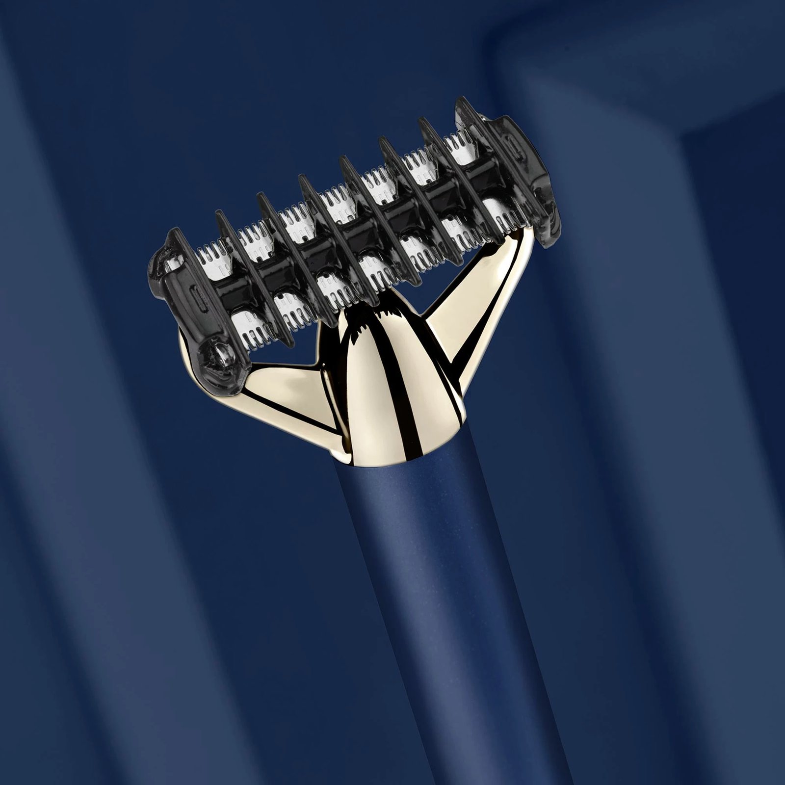 Makinë rroje, BaByliss, OT992E X-Blade Super-X Metal Series, 0.2–5 mm, 45 min, IPX7, me 4 krehra, navy gold