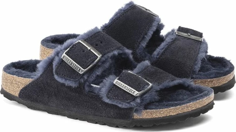 Flip-flops Birkenstock për meshkuj dhe femra, të kaltër