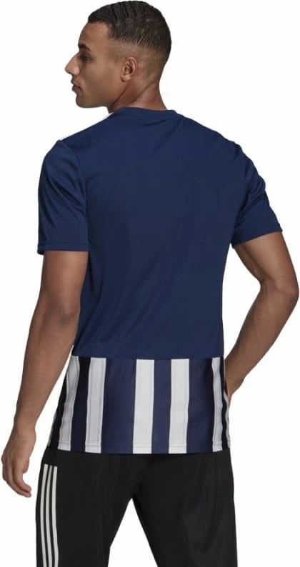 Fanellë futbolli adidas për meshkuj, ngjyrë blu deti dhe e bardhë