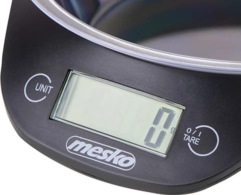 Peshore kuzhine, Adler MS 3164, kapacitet 5 kg, ndarje 1 g, tas plastik 700 ml, ekran LCD, e zezë