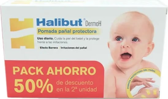 Pomadë mbrojtëse për fëmijë Halibut DermoH, 2x45g