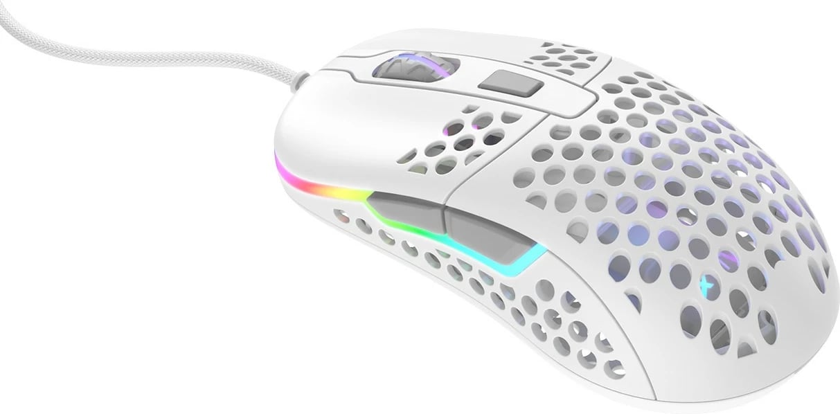 Maus Cherry XTRFY M42, 16000 DPI, Ambidextrous, USB Type-A, Bardhë
