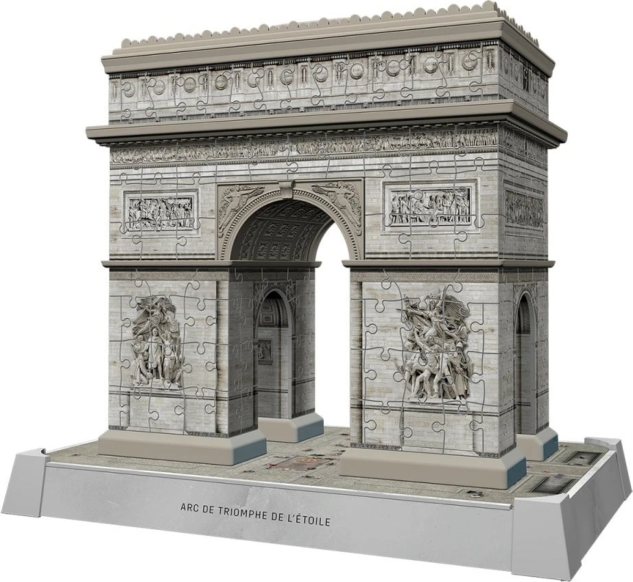 Puzzle 3D Ravensburger Triumphal Arch, 255 pjesë, plastikë
