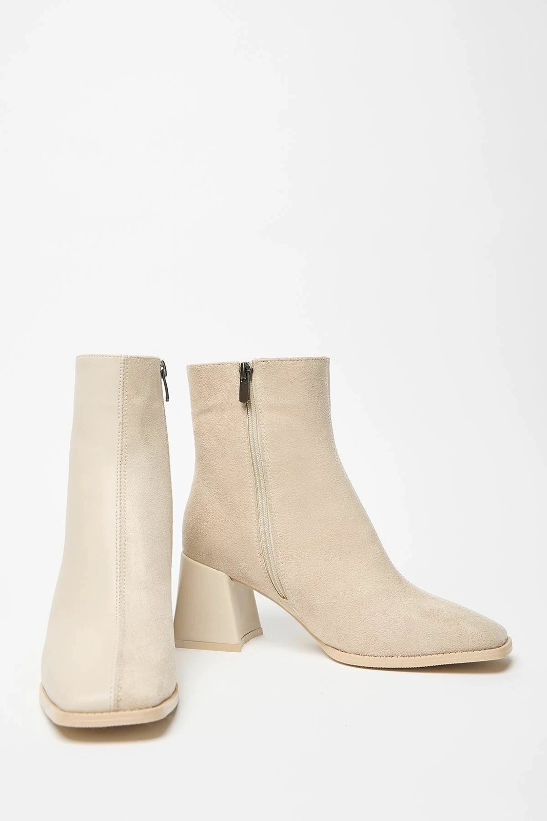 Çizme për gra, ngjyrë bezhë, Jumeon, MK1345025KR20-004