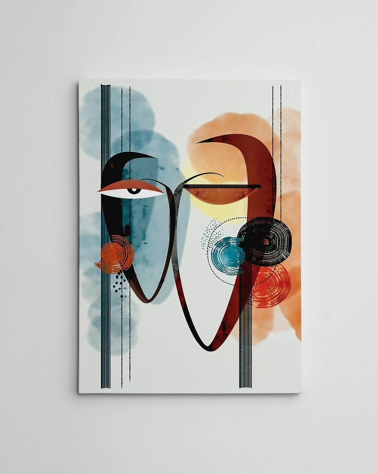 Pikturë dekorative në kanavacë Wallity, WY244, 50x70cm