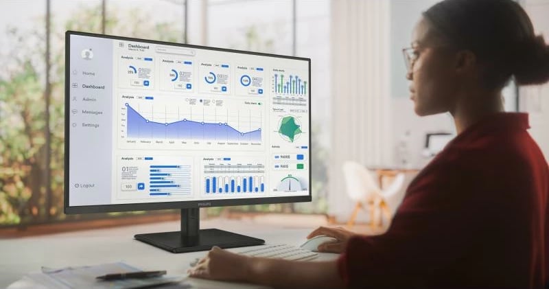 Monitor, Philips, 32E1N1800LA/00, 32", 4K UHD, VA, HDR, i zi