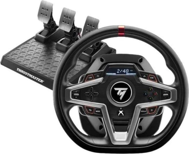 Timon lojërash me pedale, Thrustmaster T248 (4460182), set timon + pedale, i zi
