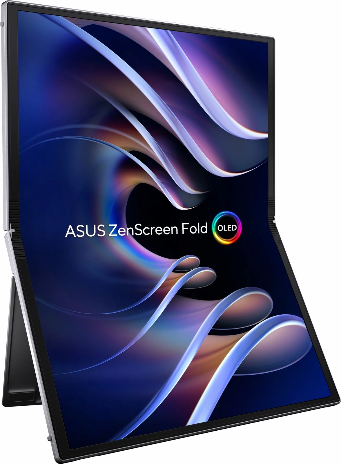 Monitor portativ ASUS ZenScreen Fold OLED MQ17QH, 17.3", Quad HD, OLED, Argjendtë
