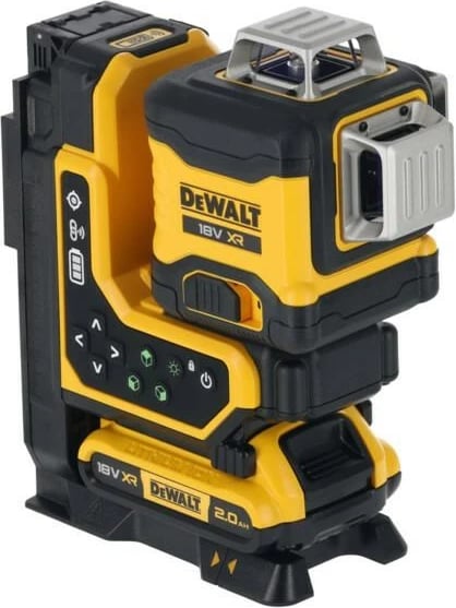 Nivel lazer DeWalt 18V XR 3x360 me telekomandë, i gjelbër