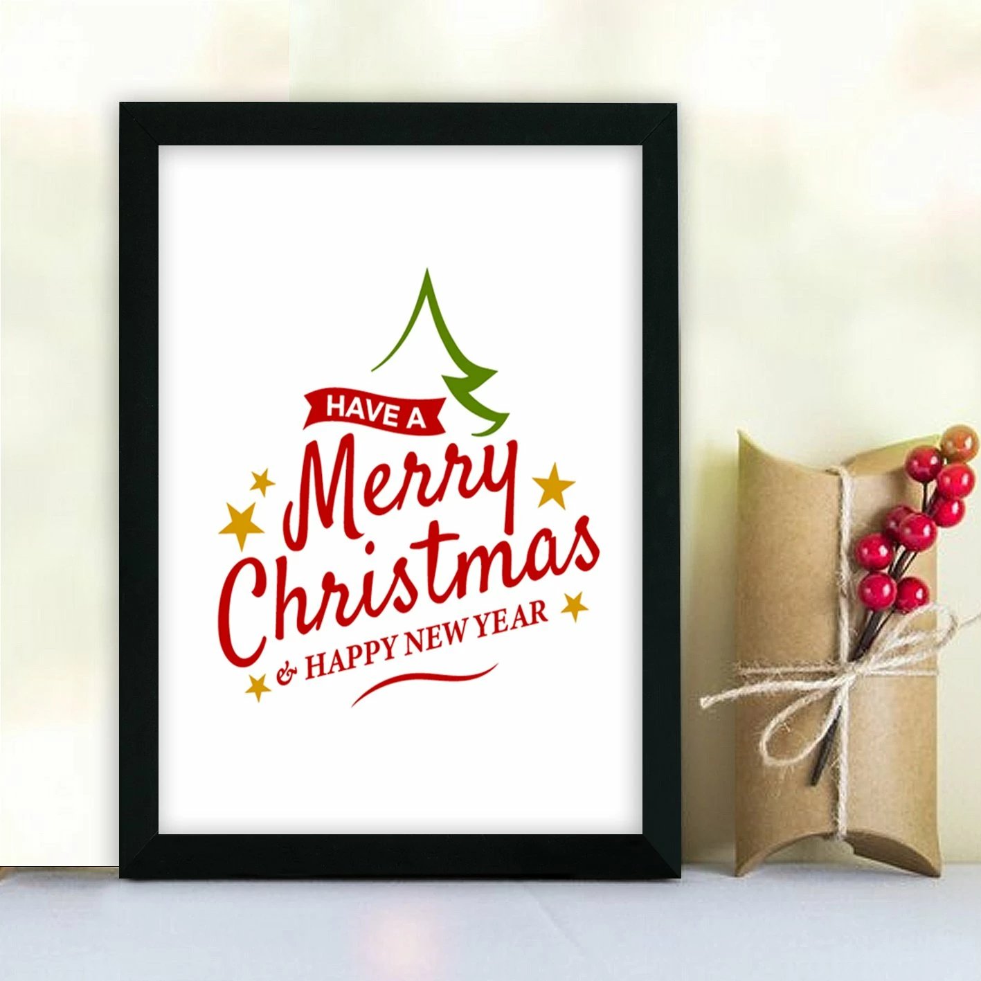 Pikturë dekorative me kornizë MDF, shumëngjyrëshe, Wallity, SC48