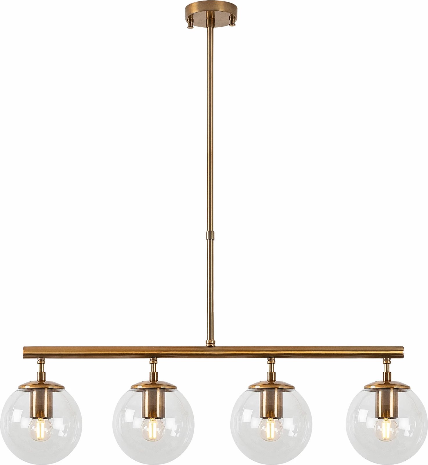 Llambë tavani vintage Opviq Fazli - 10440, ngjyrë bakri, 70x15x43-87 cm