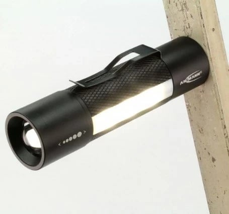 Dritë dore ANSMANN 1600-0137, LED, 3 nivele, IP54, e zezë/e bardhë