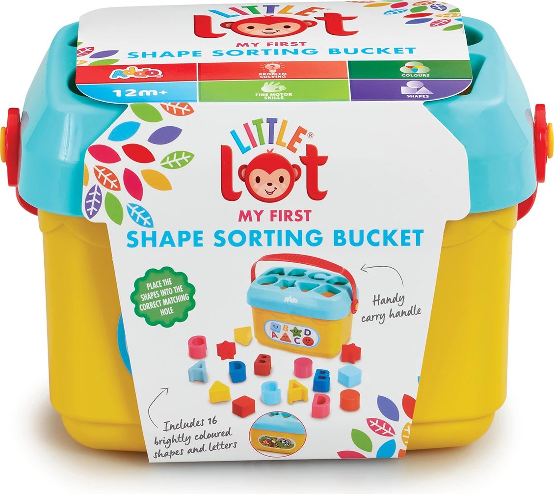 Little Lot My First Shape Sorting Bucket