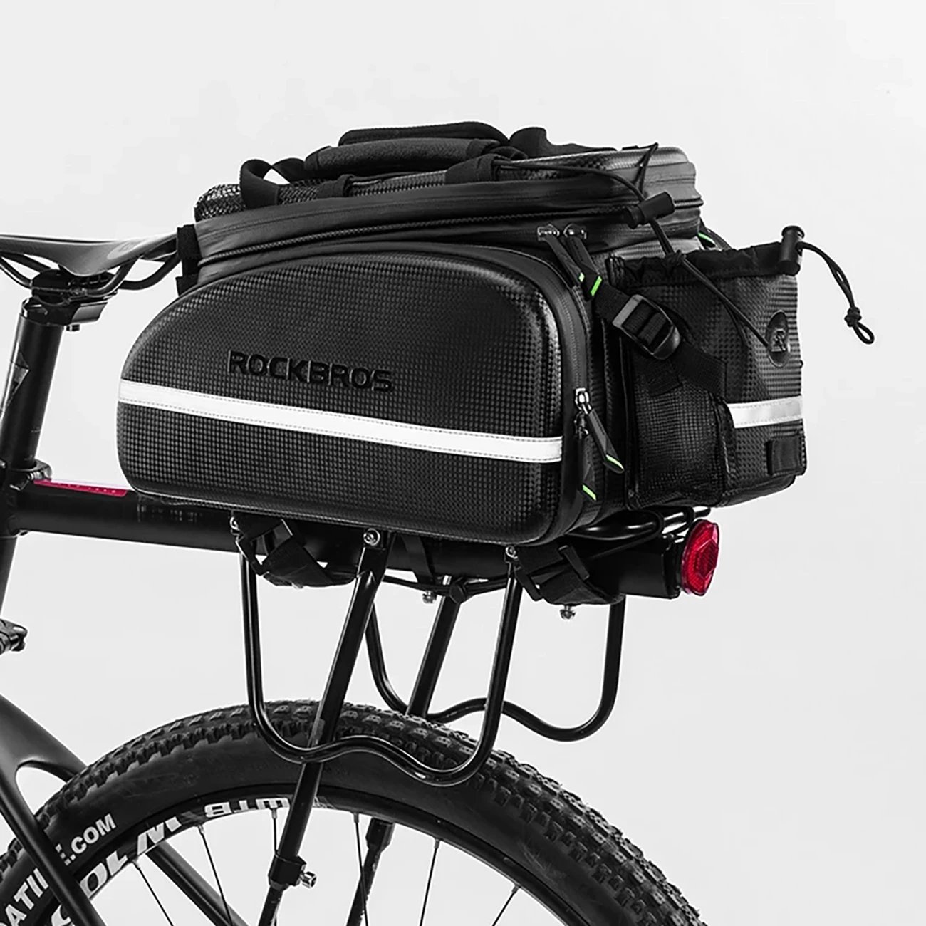 Çantë bagazhi për biçikletë Rockbros A6-6, 35L, e zezë