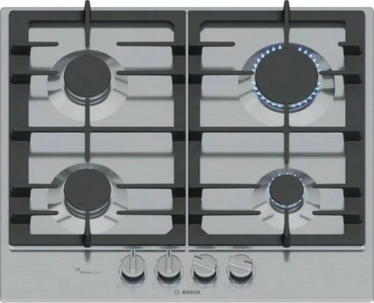 Sobë me gaz Bosch PCP6A5I90, 4 zona, Çelik