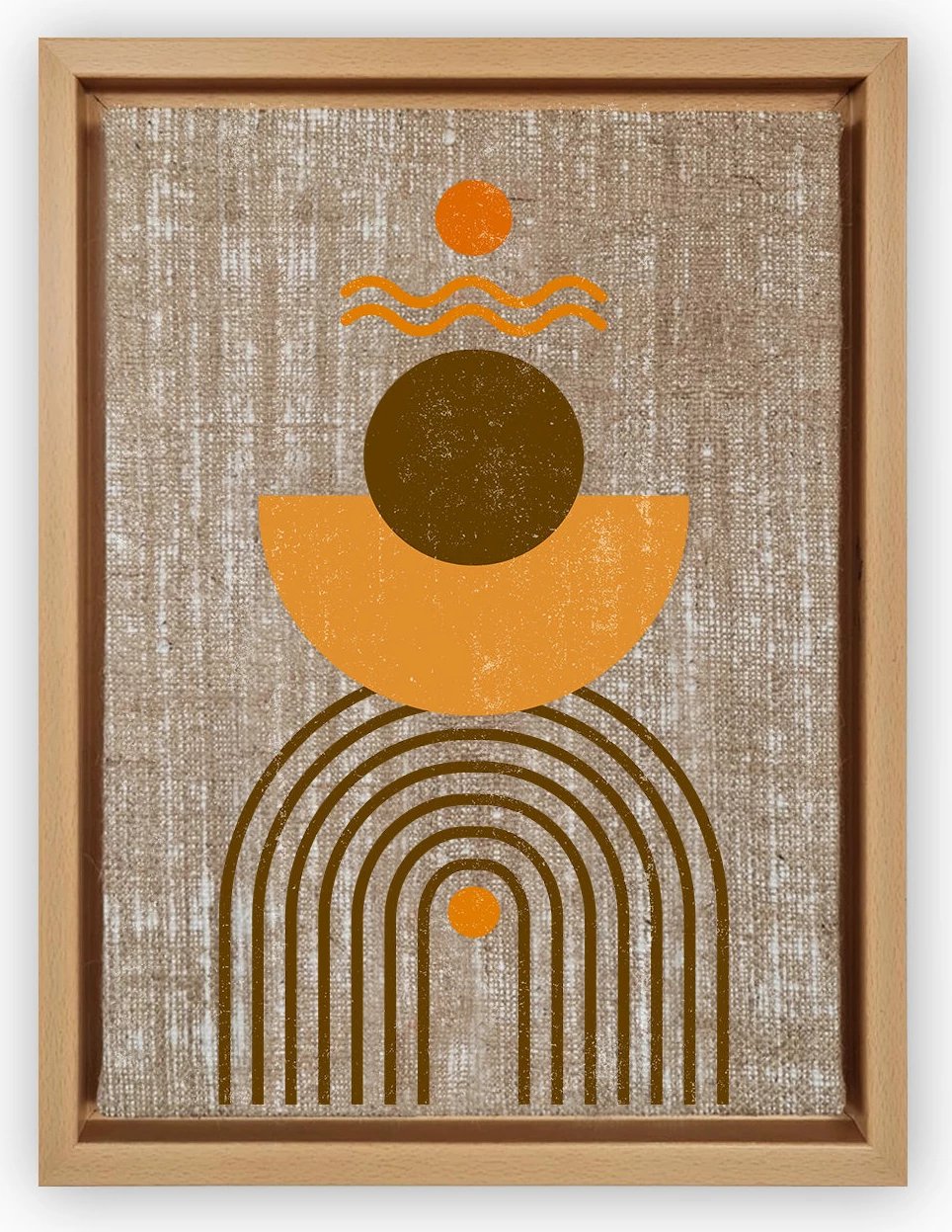 Pikturë dekorative në kanavacë, shumëngjyrëshe, Wallity, LNJ6816819916 - 4666