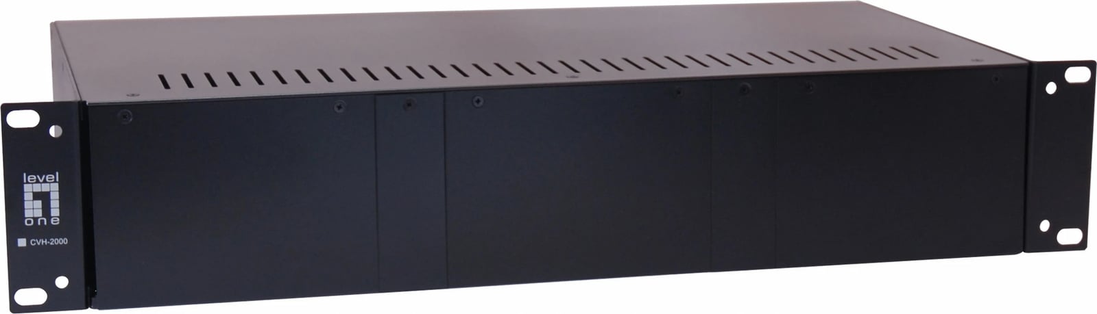 Kasë LevelOne 14-Slot Media Converter, 100-265 V, e zezë