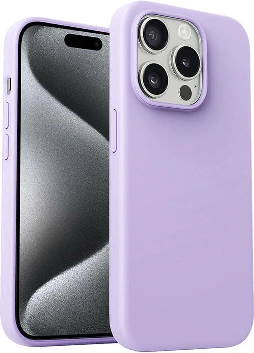 Mbështjellës Aukey PC-GJ10D për iPhone 15 Pro Max, lilac